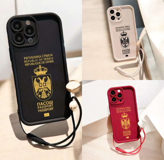 Srpska pasoš maskica za iPhone